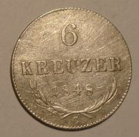 Čechy 6 Krejcar 1848 C
