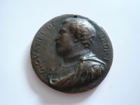 Giovanni Medici, litý bronz dirka, 57 mm, Itálie