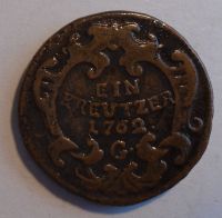 Rakousko 1 Krejcar 1762 G