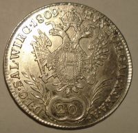 Rakousko 20 Krejcar 1809 A