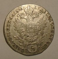 Rakousko 5 Krejcar 1821 A