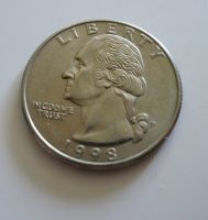 1/4 Dollar, 1998, USA