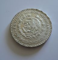 1 Peso, 1962, Ag, Mexiko