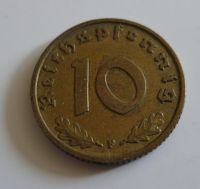 10 Pfenig, 1937 F, Německo