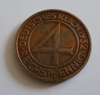 4 Pfenig, 1932 C, Německo