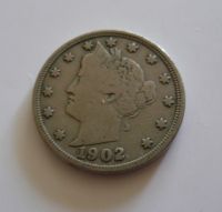 5 Cent, 1902, USA