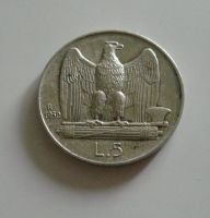 5 Lir, 1930, Itálie