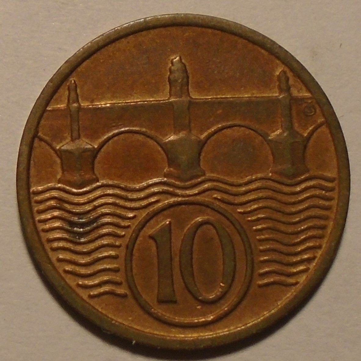 ČSR 10 Haléř 1934