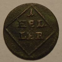 Bavorsko 1 Heller 1787