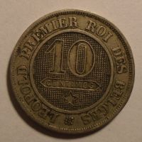 Belgie 10 Cent 1862