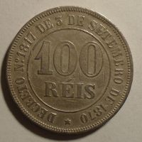 Brazílie 100 Reis 1871