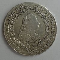 Čechy 20 Krejcar Josef II. 1769 EVSAS