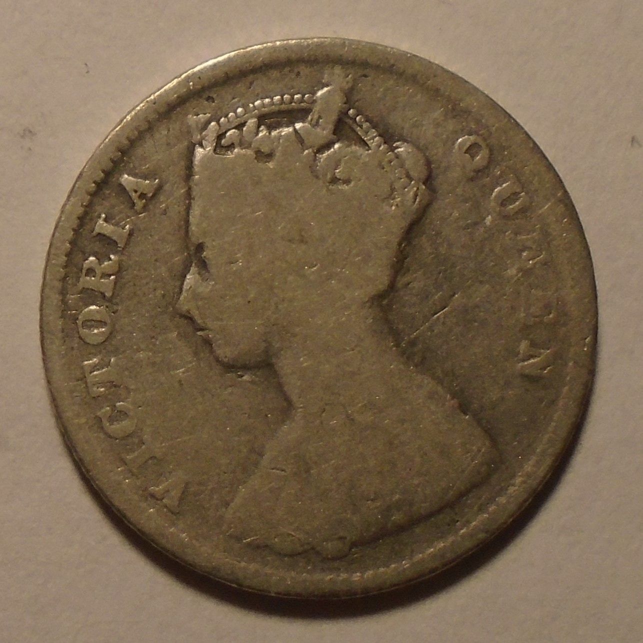 Hong - Kong 10 Cent 1897