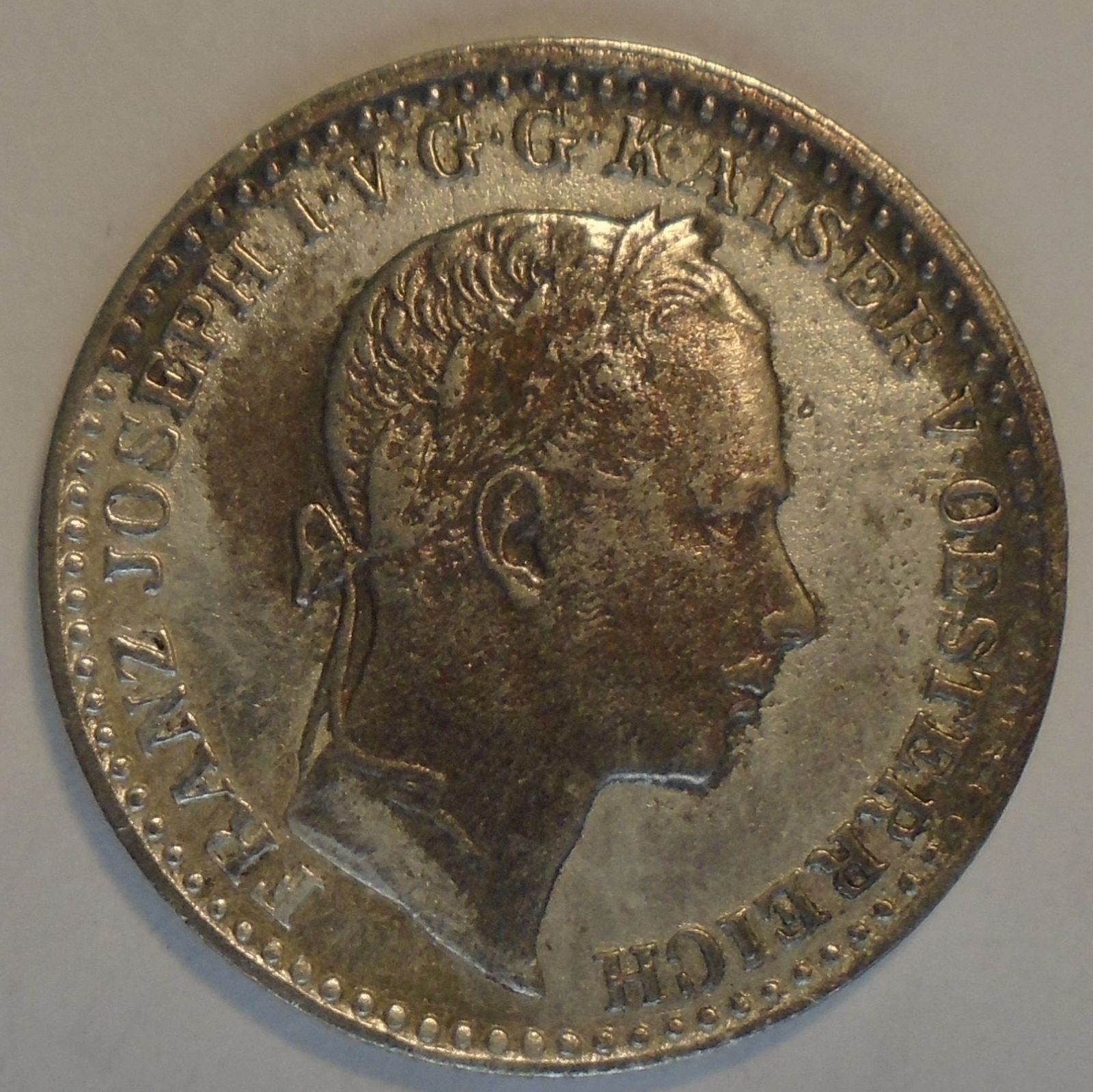 Rakousko 10 Krejcar 1860