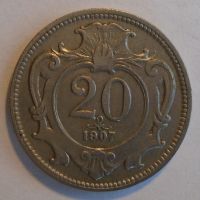 Rakousko 20 Haléř 1907