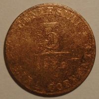 Rakousko 3 Centesimi revol. ražba 1848
