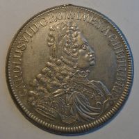 Rakousko Tolar Karel IV. 1721 28,96g. , Tzv. cikánský