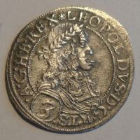 Rakousko Vídeň 3 Krejcar Leopold I. 1669