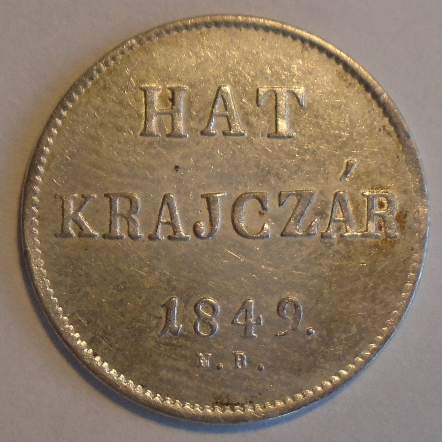 Uhry Hát Krejcar 1849