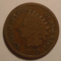 USA 1 Cent 1870