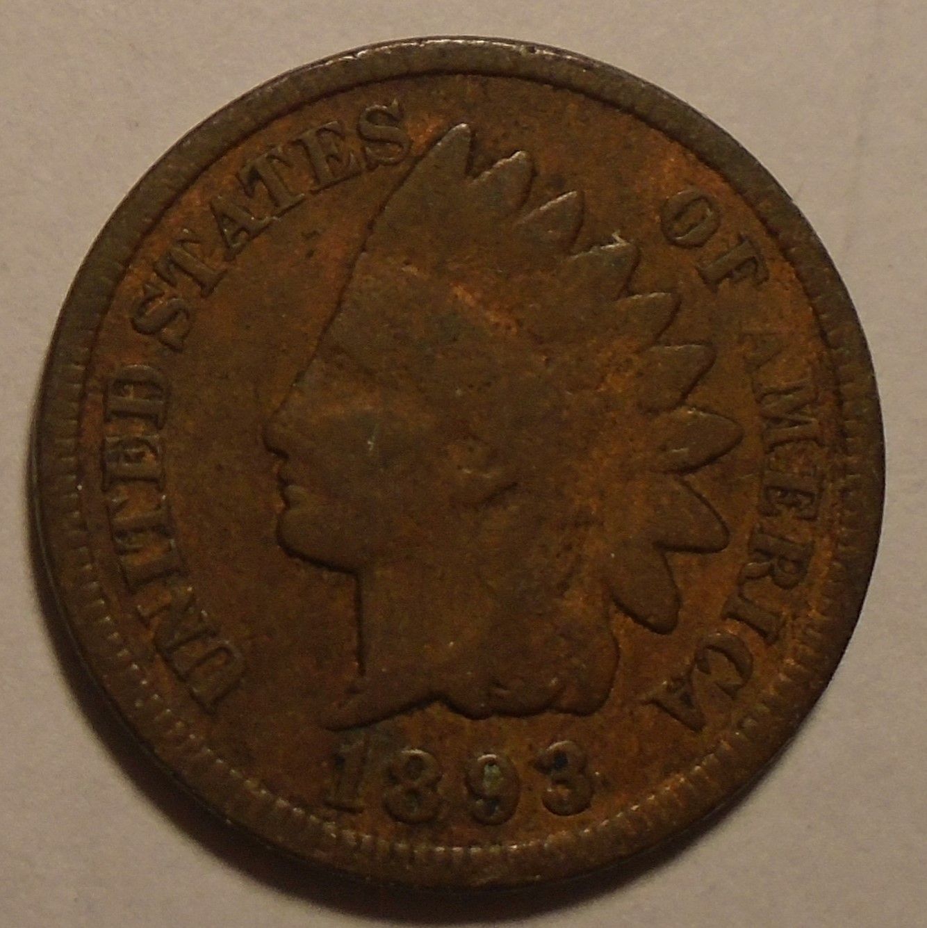 USA 1 Cent 1893