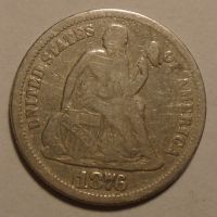 USA 10 Cent 1876