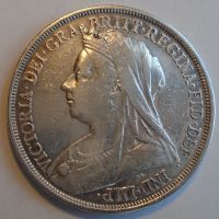 Velká Británie 1 Crown Viktorie 1893
