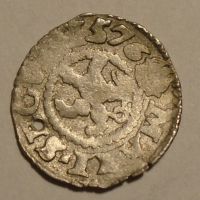 Čechy Bílý peníz Maxmilián II. 1576