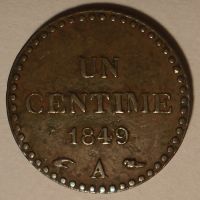 Francie 1 Cent 1819