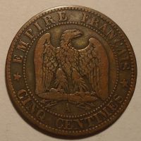 Francie 5 Cent 1853