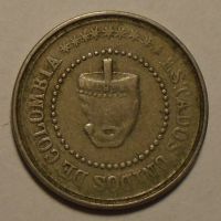 Kolumbie 2 1/2 Cent 1881
