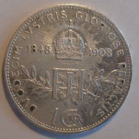 Rakousko 1 Koruna 1848-1908 60 let