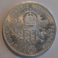 Rakousko 1 Koruna 1848-1908 60 let