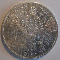 Rakousko 2 Koruna 1913