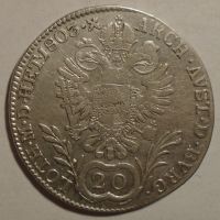 Rakousko 20 Krejcar František II. 1803 E