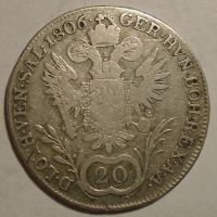 Rakousko 20 Krejcar František II. 1806 A