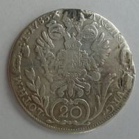 Rakousko 20 Krejcar měl ouško Josef II. 1785 A