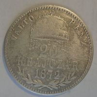 Uhry 20 Krejcar 1872