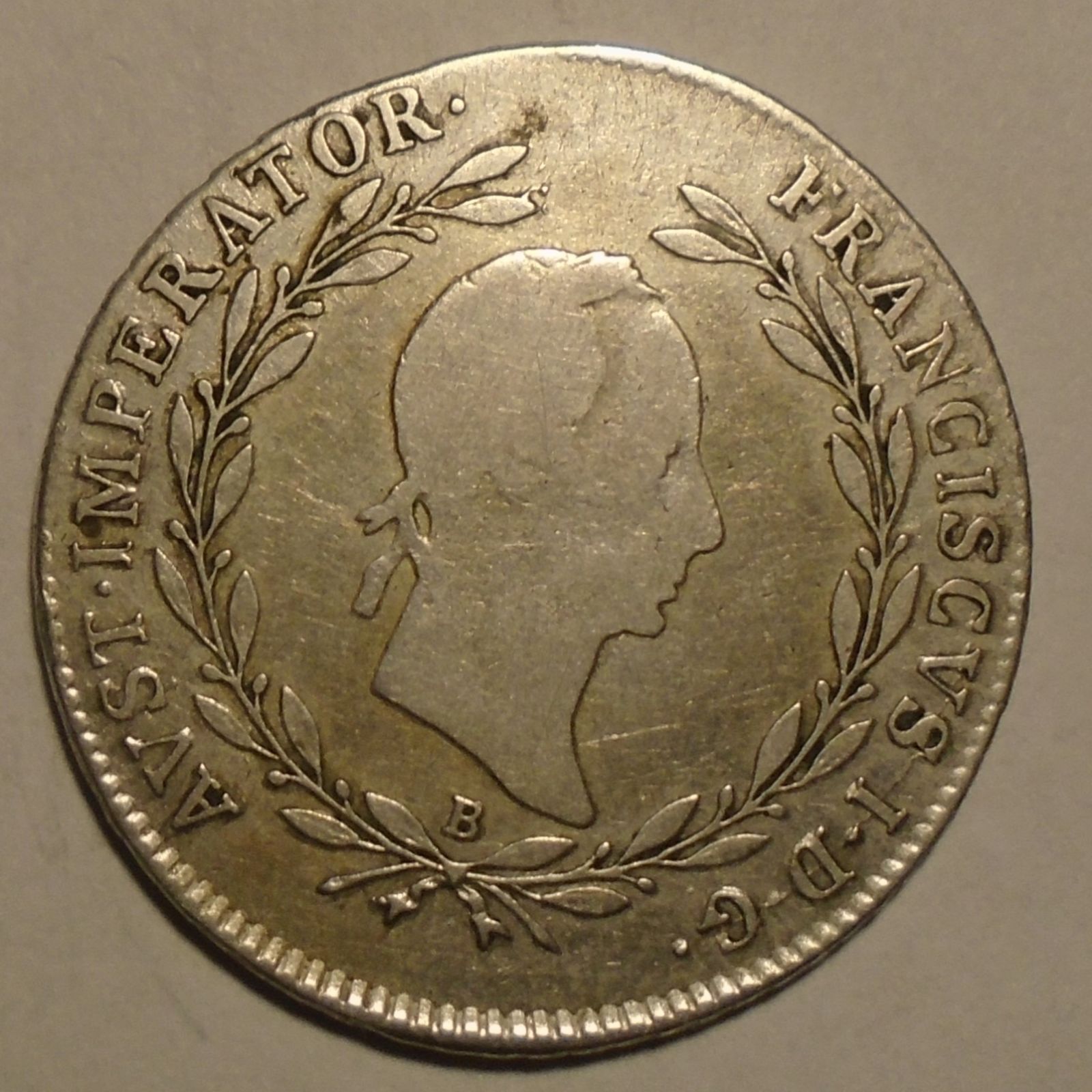 Uhry 20 Krejcar František II. 1830 B