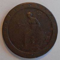 Velká Británie 1 Pence Jiří III. 1797