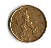 20 Euro Cent(2002-Itálie), stav 1/1
