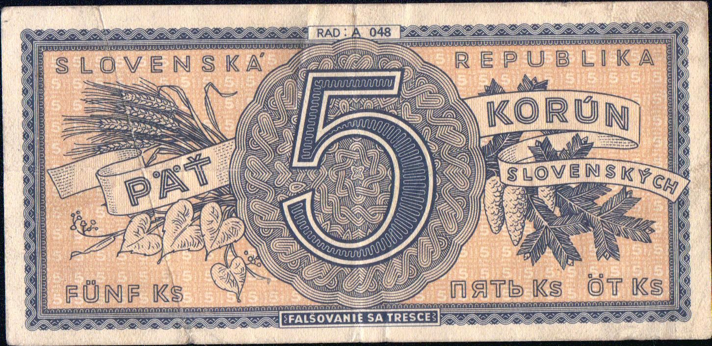 5Ks/1945/, stav 2-, série A 048