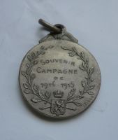 medaile na 1.sv.válku, 1915, Belgie