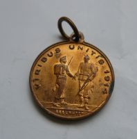 medaile na spojenectví Vilém II. + František Josef I.,Rakousko
