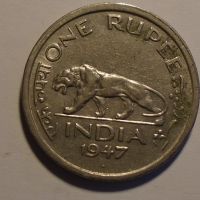 Brit. Indie 1 Rupie 1947