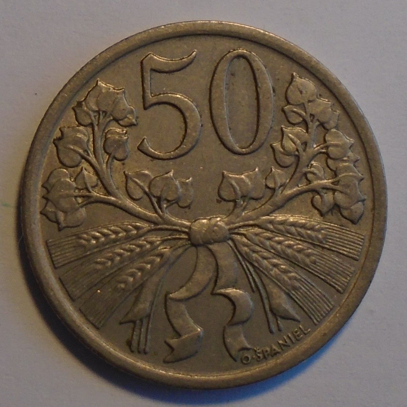 ČSR 50 Haléř 1931 pěkný