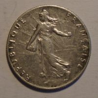 Francie 50 Centimes 1917