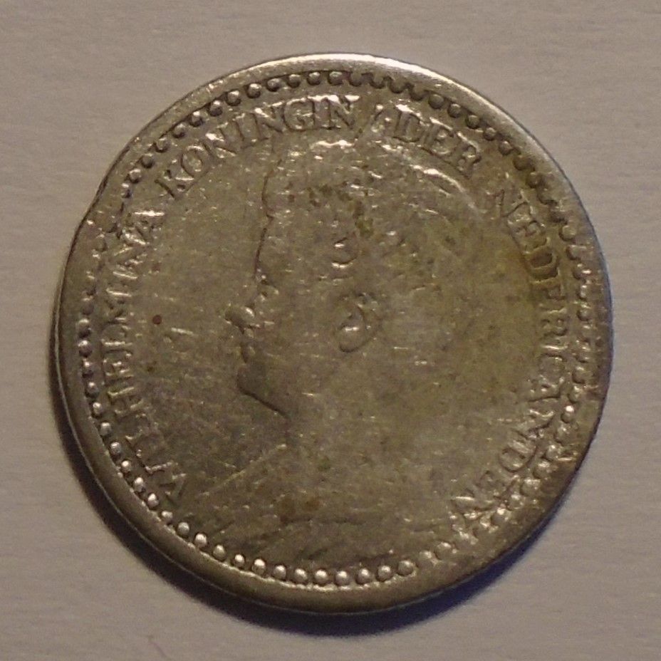 Holandsko 10 Cent 1925