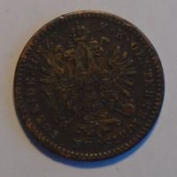 Rakousko 1 Krejcar 1860 V