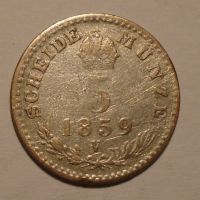 Rakousko 5 Krejcar 1859 V